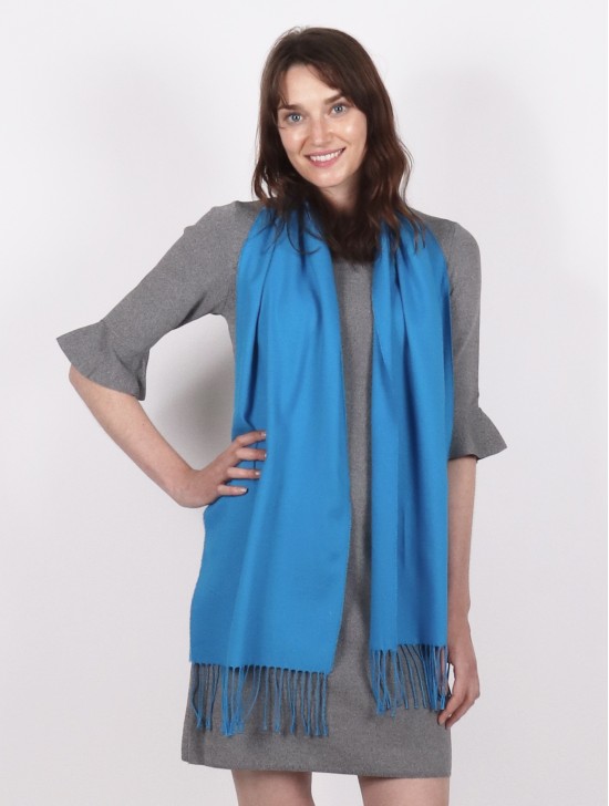 Soft Wool Feeling Solid Color Scarf